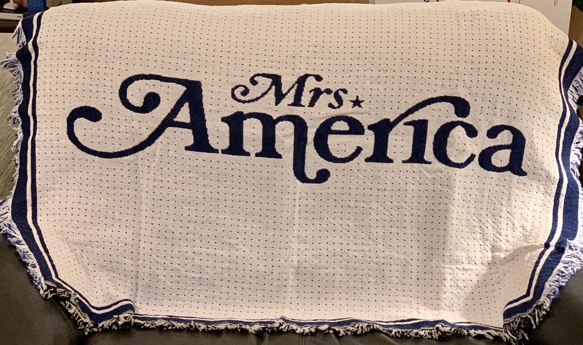 America (2020 FX/HULU) TV Show Blanket Rare Memorabilia Given