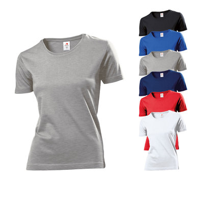 Stedman Damen T-Shirt COMFORT-T CREW NECK Rundhals S M L XL XXL Neu ST2160