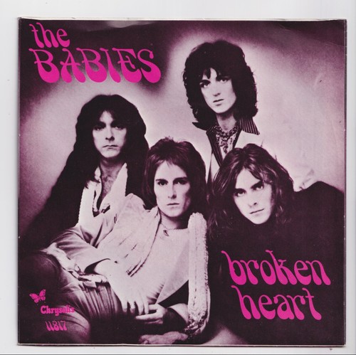 (AB142) The Babies, Broken Heart - 1977 - 7" vinyl
