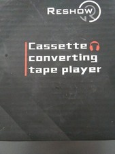 Reshow Cassette Converting Tape Player NIB Sealed With Manual