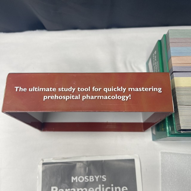 Mosby's Paramedicine Drug Study Cards by Mosby Publishing Staff