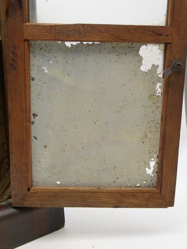 Antique New Haven Sharp Gothic Steeple Clock key wind 30 hour wood case - Picture 6 of 16