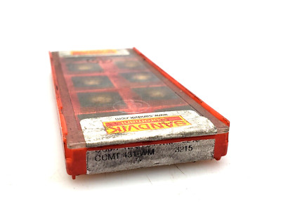 Sandvik Coromant CCMT 12 04 04-WM 3215 (CCMT 431-WM) Carbide Inserts (Box of 10)