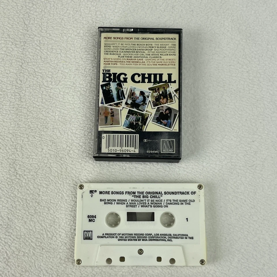 The Big Chill Soundtrack Cassette Tape Lot of 2 Foto 4 de 4