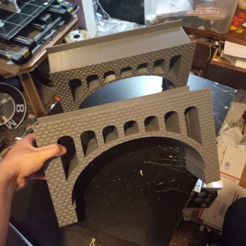 1:48 O SCALE VIADUCT STONE BRIDGE 30 INCH LONG BRIDGE. - Picture 15 of 17