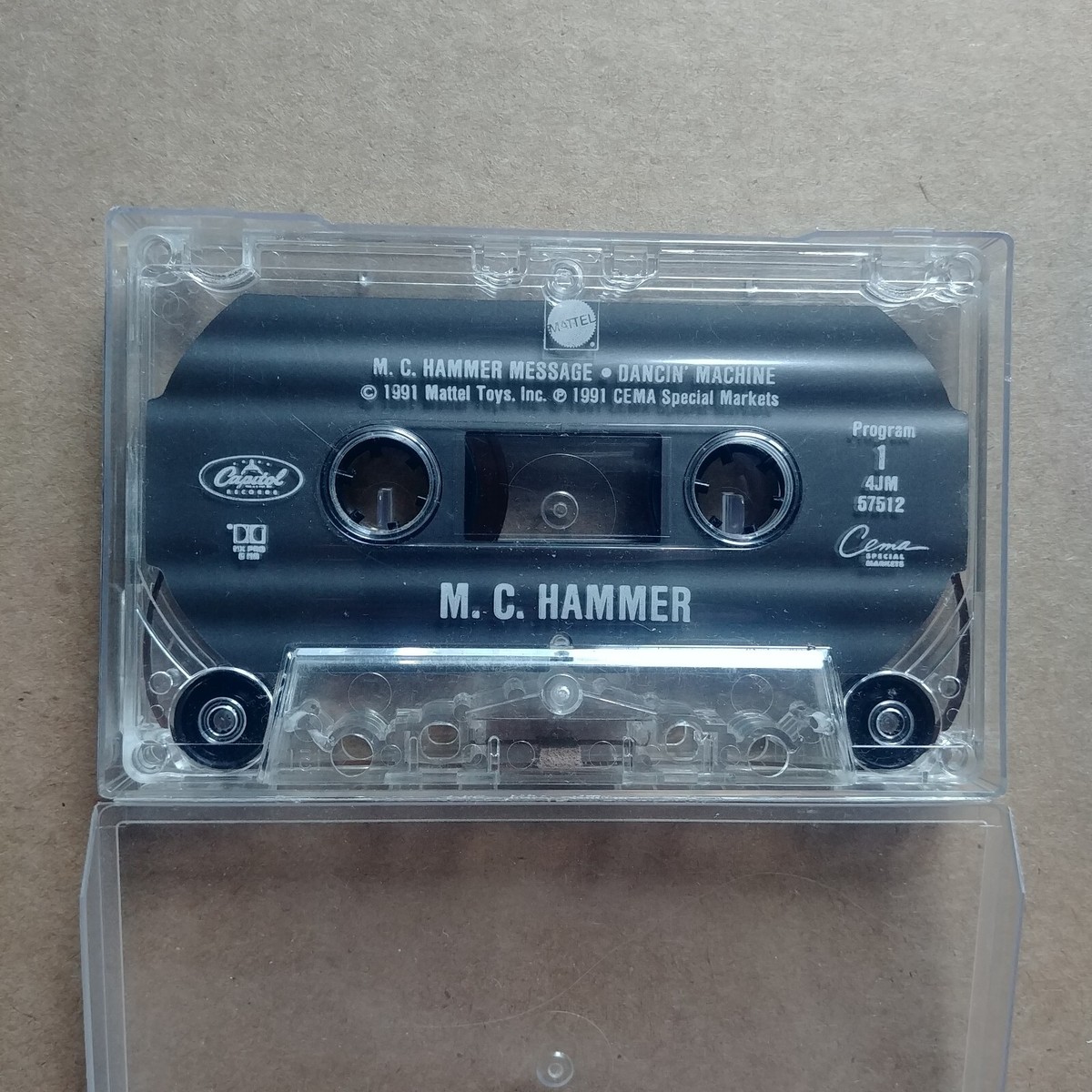 M.C. HAMMER U Can't Touch This/Dancin Machine CASSETTE TAPE ONLY