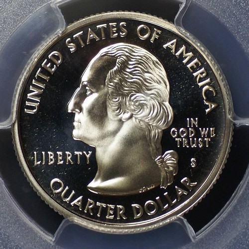 2006-S Washington Quarter PR69DCAM PCGS - Nevada Near Perfect Proof - Picture 2 of 4
