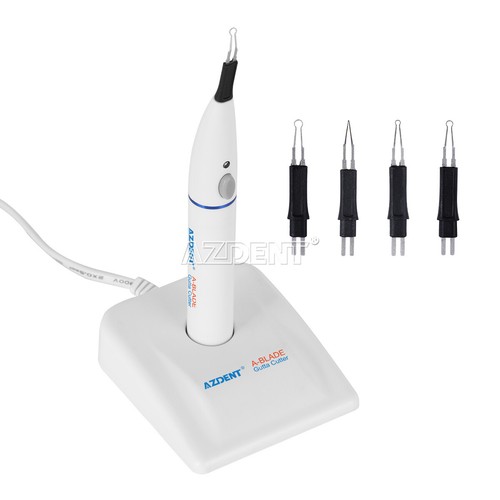 Cortador de goma de gutta percha inalámbrico AZDENT Dental Endo 4 piezas puntas hoja en A - Imagen 6 de 12