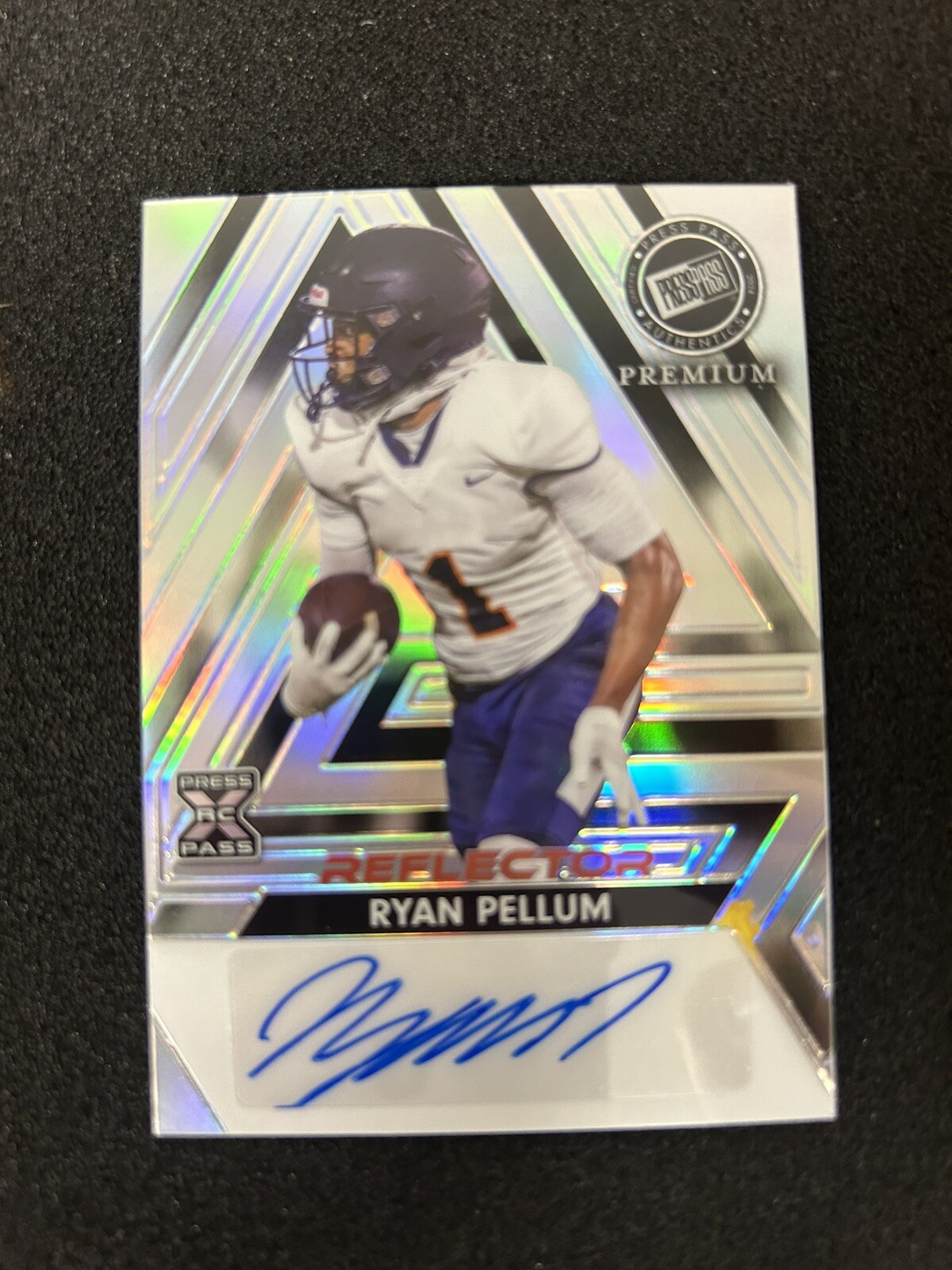 2024 LEAF PRESS PASS PREMIUM RYAN PELLUM SILVER AUTO #BA-RP2 20/25
