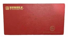 Vintage Numble 1968 The Cross Word Number Game Selchow & Righter W Scrabble Too!