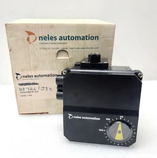 NEW NELES Automation NP726S/J30 Electro-Pneumatic Positioner ~ Single Action