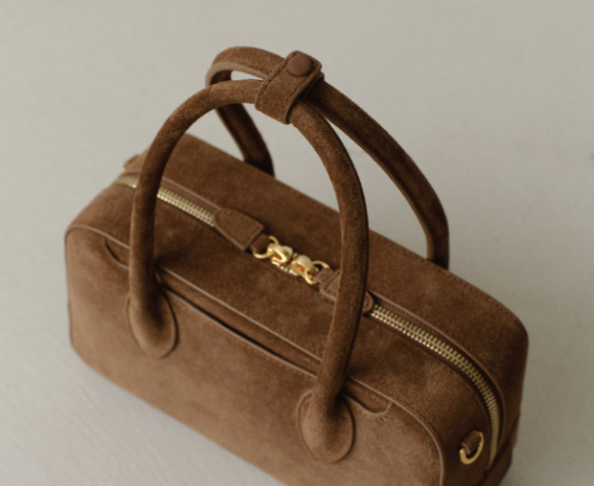 ★DE MERIEL★ Bowling Bag Medium Chestnut BOWLINGBAG Demeriel Bowling Bag Medium Chestnut / Brand New, Authentic