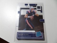 2022 Panini Clearly Donruss BAILEY ZAPPE Patriots RATED ROOKIE