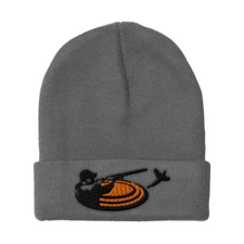 Beanies for Men Trap Shooting Sport Embroidery Winter Hats Women Skull Cap
