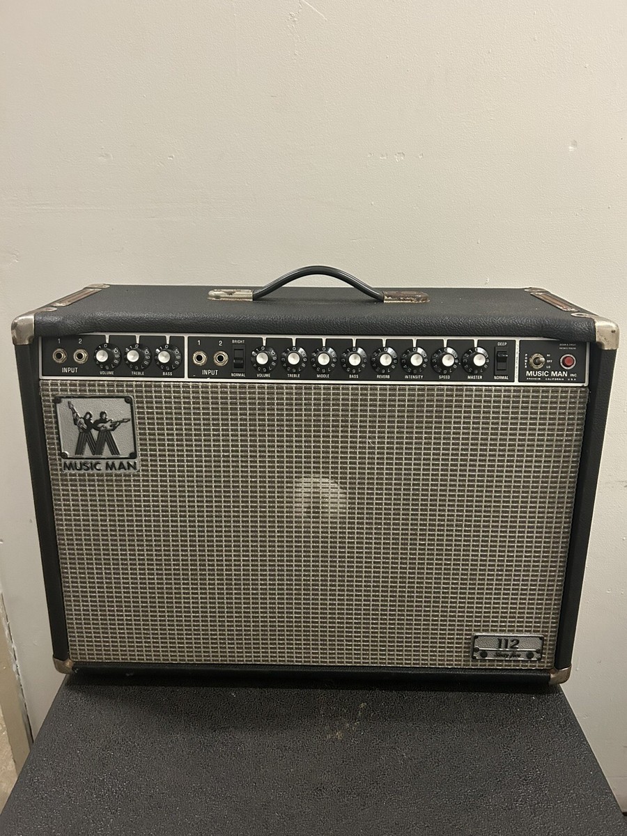 1977 Music Man 112 Sixty-Five Blackface Tube Amp Vintage Rare