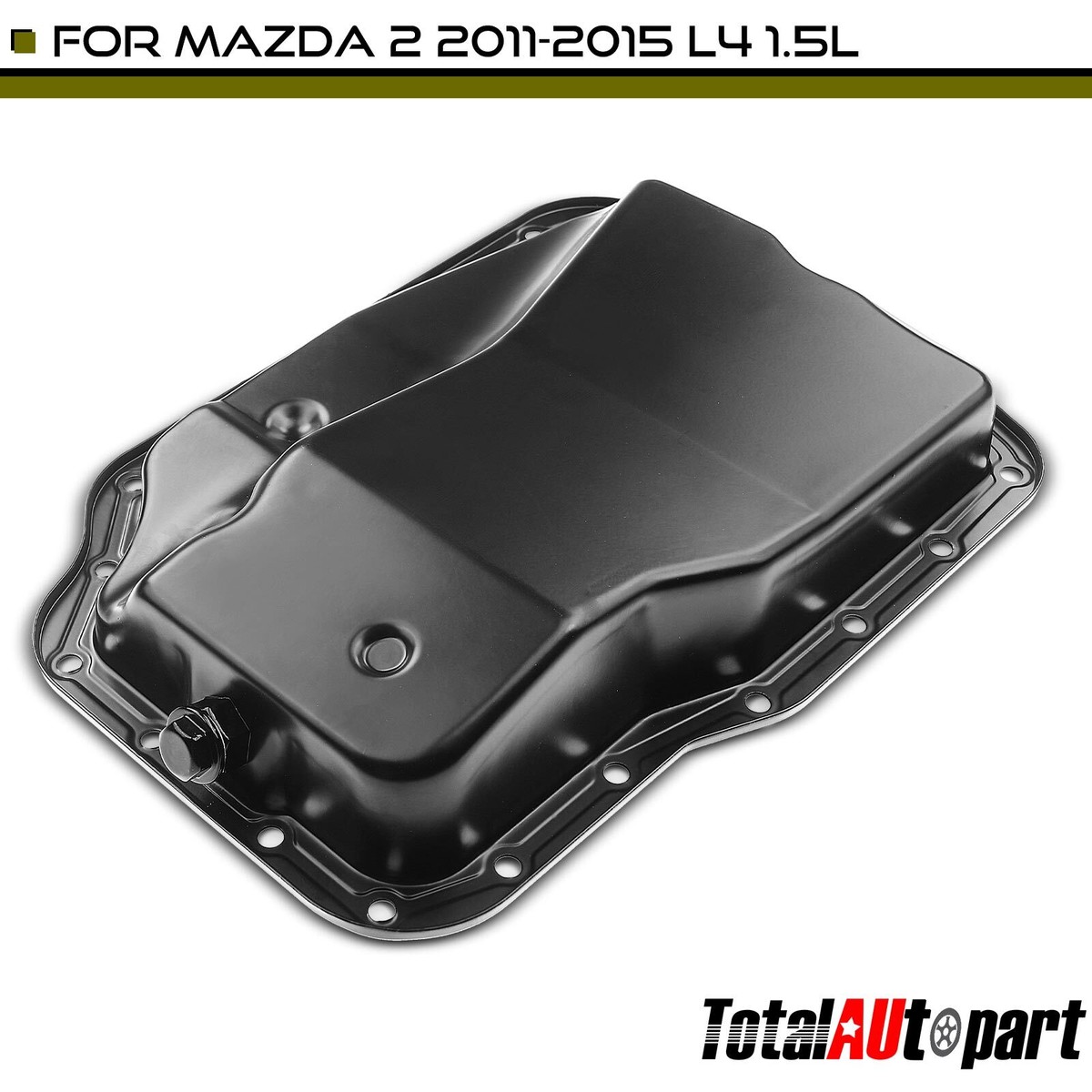 Transmission Oil Pan for Mazda 2 2011-2015 L4 1.5L Automatic