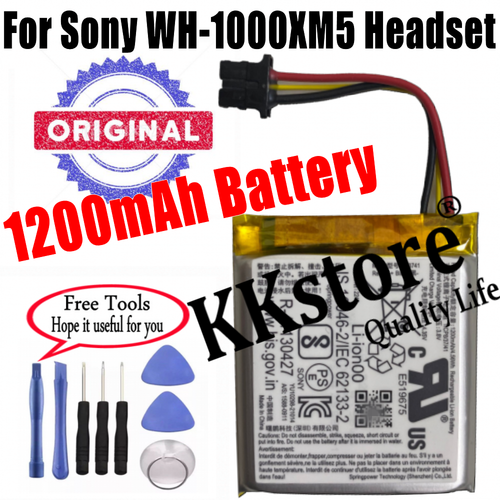 1200mAh Original Battery For Sony WH1000XM5 Wireless Headset Sony XM5