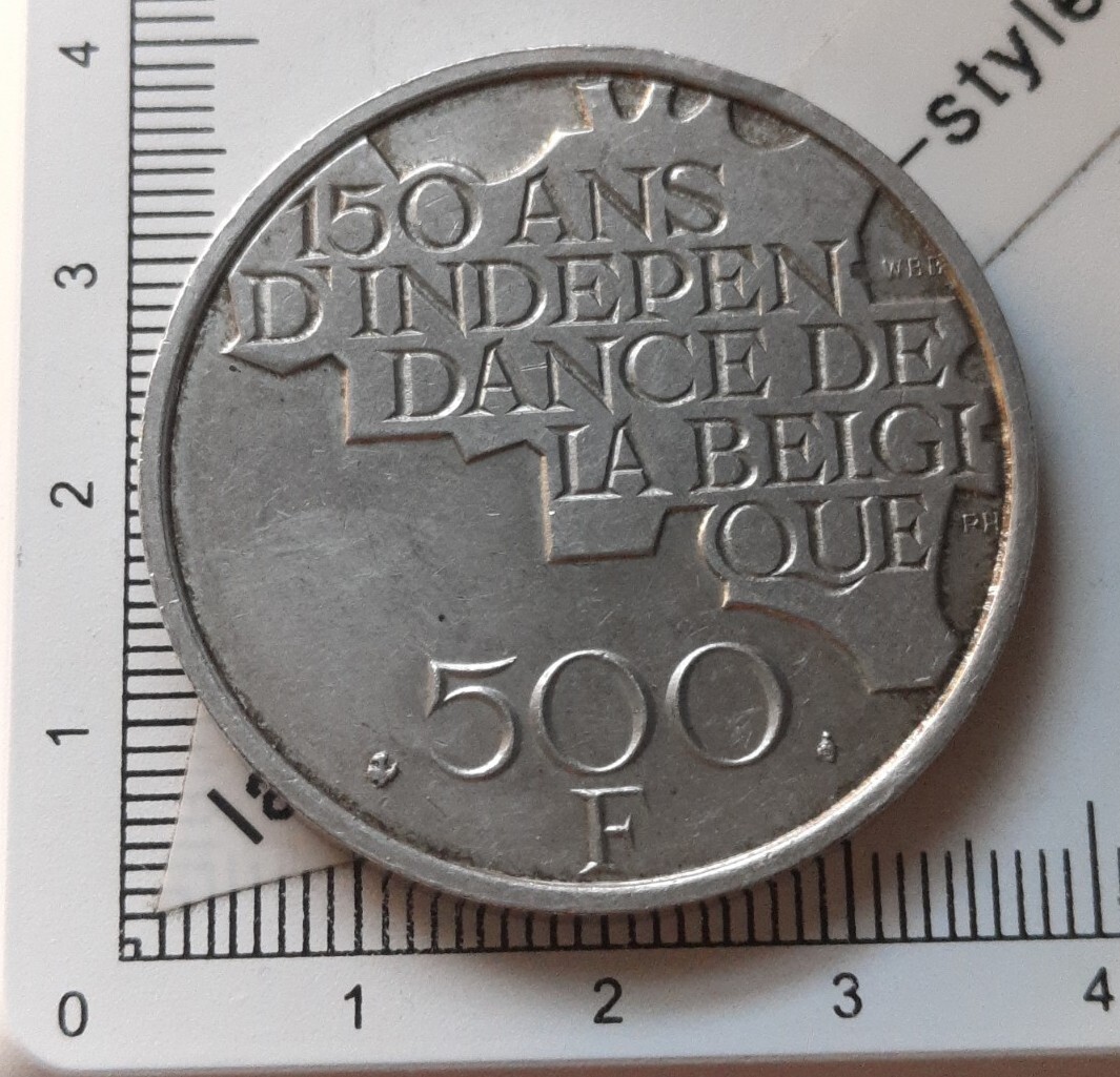 500 ancs - 150 ans de l'indépendance de la Belgique (en