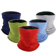 Winter Neck Warmer Gaiter Balaclava Fleece Ski Face Mask Scarf for Cold Weather