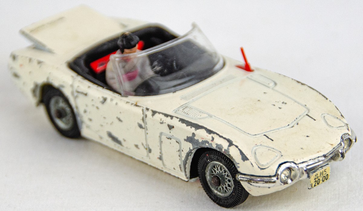 Vintage 1967 Corgi James Bond 007 Toyota 2000 GT You Only
