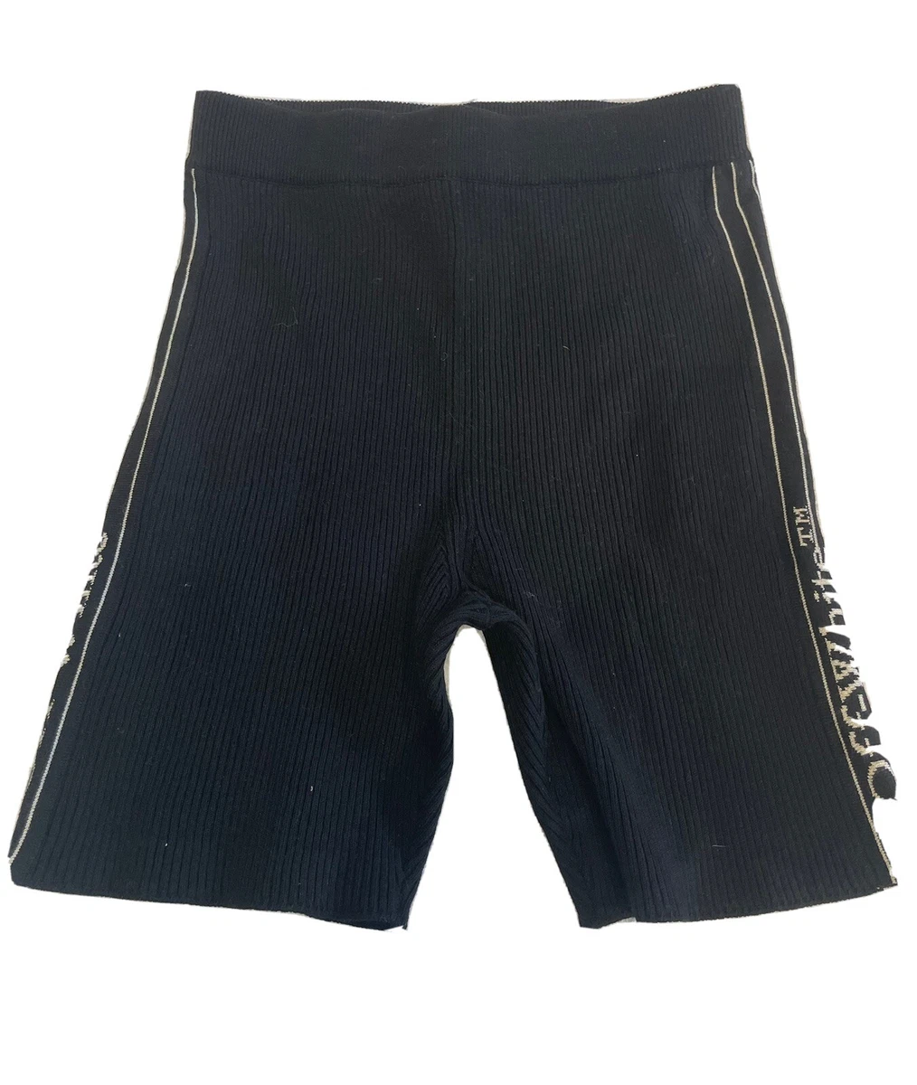 Off White Logo Strip Shorts Brand New With tags 615.00