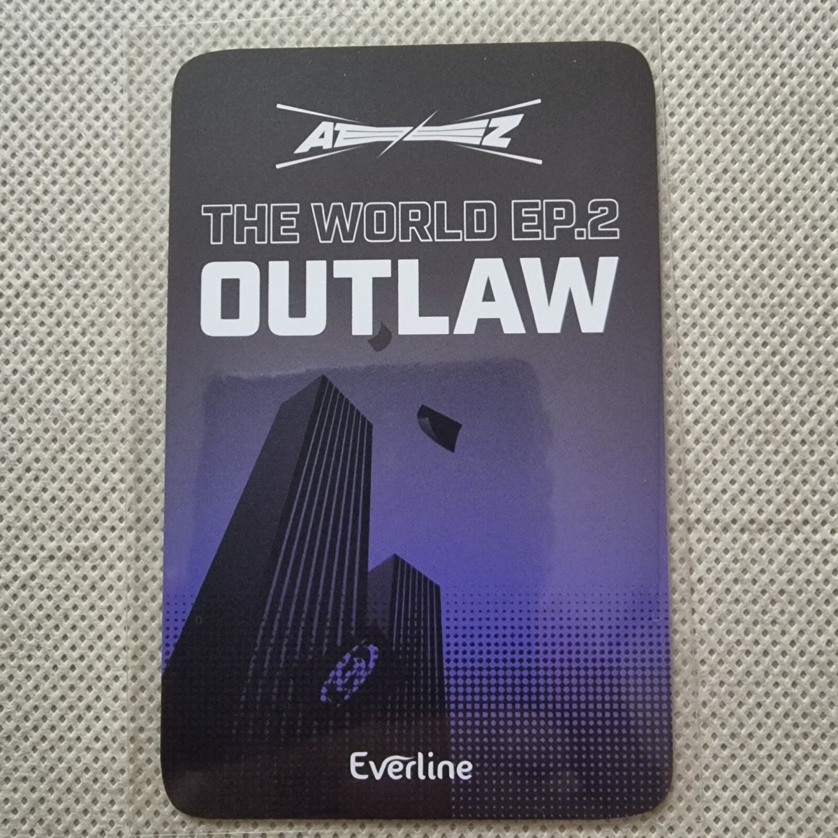 ATEEZ OFFICIAL THE WORLD EP.2 : OUTLAW EVERLINE 2 POB LUCKY