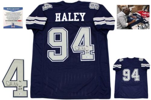 Charles Haley Autographed SIGNED Jersey - Beckett Authentic - Navy - Afbeelding 1 van 1
