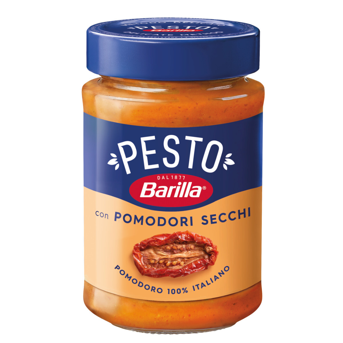 Barilla Pesto Pomodori Secchi Con Knackigen Tomatenstückchen