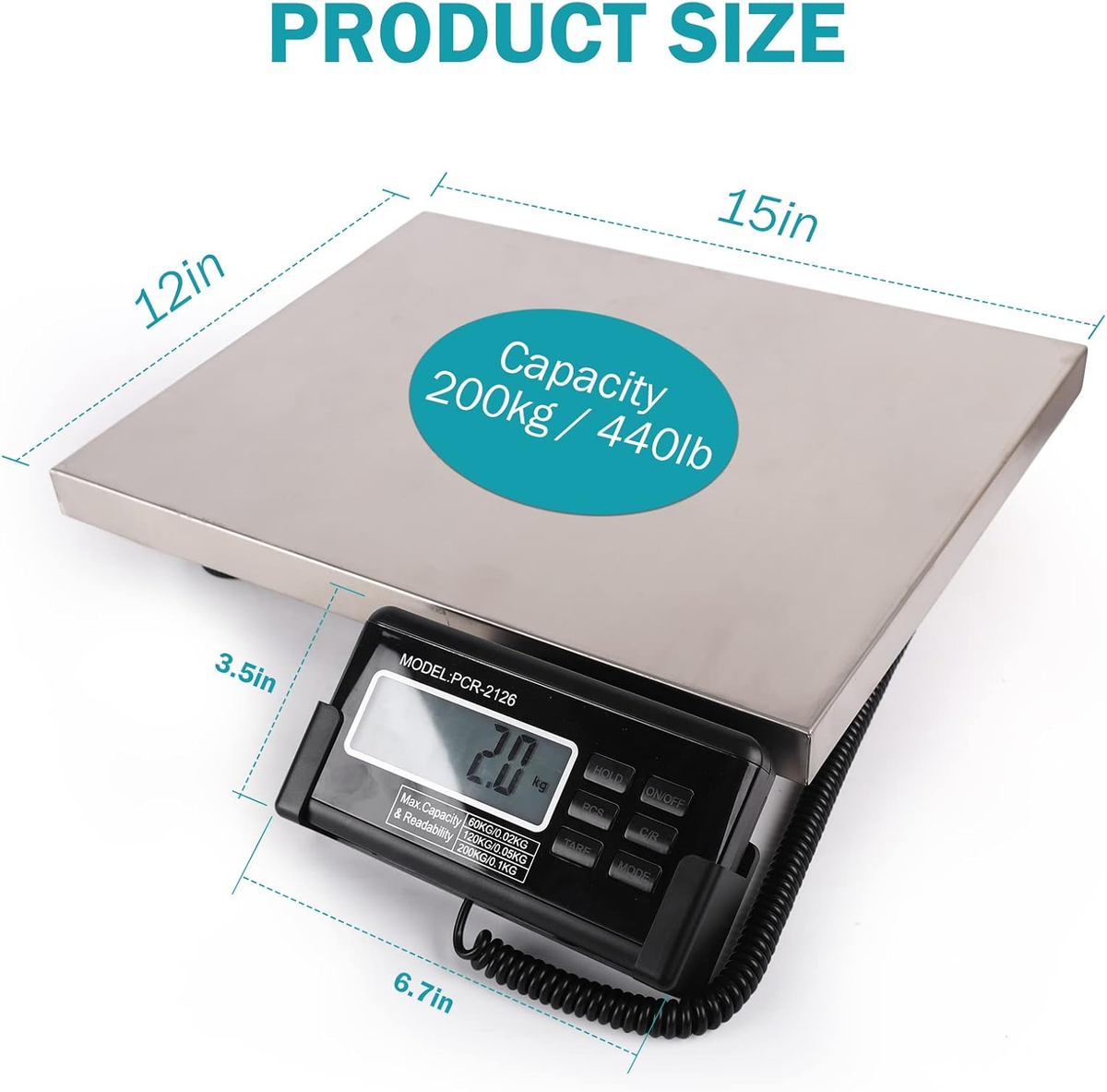 Bilancia Professionale OPTIMA-BOW Con Controllo Del Peso A Risposta Rapida - Por - Foto 3