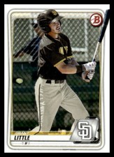 2020 Bowman  Grant Little #BP-133 San Diego Padres Baseball Card