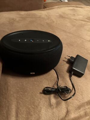 JBL Link 300 Oberseite Knopf Plastik Gehäuse Abdeckung Basis (Schwarz) - Teile