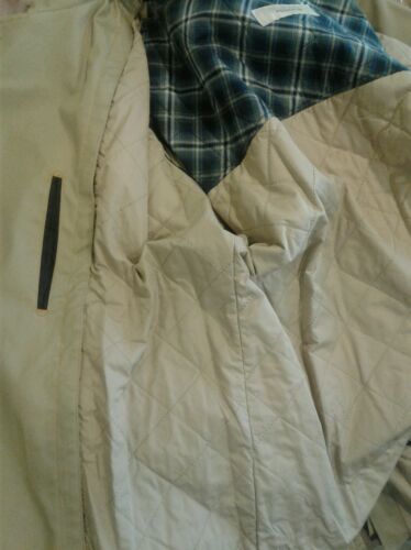 BNWT PERRY ELLIS Tan Rain Coat Trench Classic 38R new - Picture 5 of 10