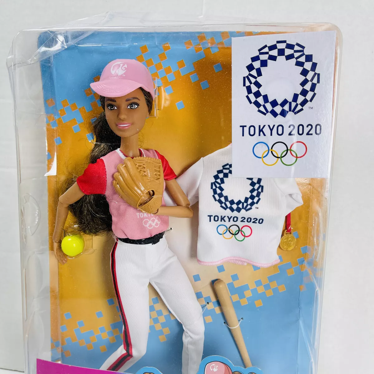 Barbie Tokyo 2020, Barbie Tóquio, Olimpíadas 2020, Softbol, Mattel, 2019  [Unbox e Review] 