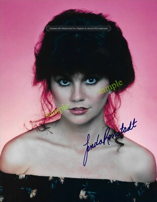 LINDA RONSTADT #2 REPRINT 8X10 PHOTO SIGNED AUTOGRAPHED PICTURE