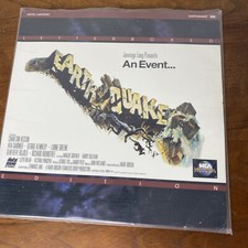 Earthquake Laserdisc Disc Set Video Movie Laser Disc Charlton Heston Ava Gardner