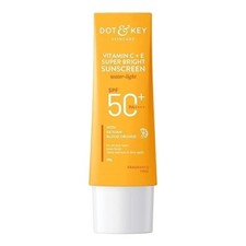 DOT KEY Vitamin C E Super Bright Sunscreen Spf 50 Blue Light Protect 80 gm.