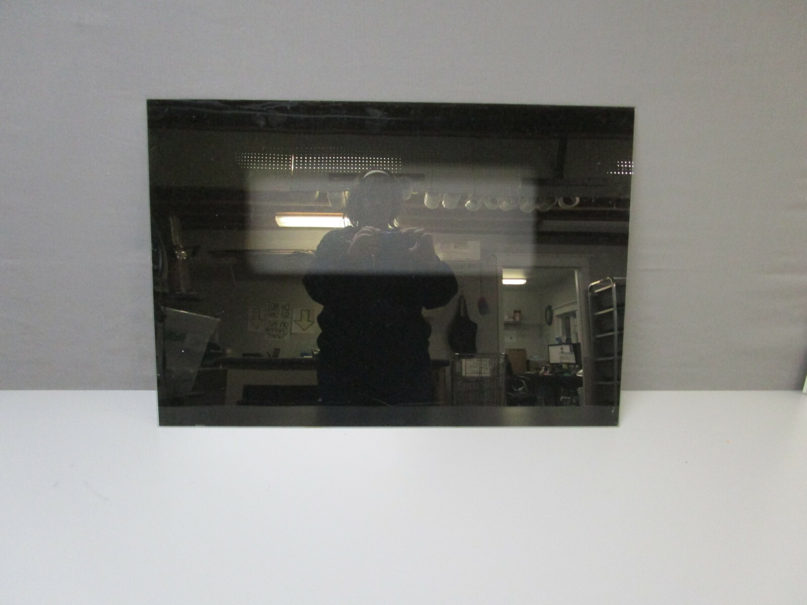 Whirlpool Electric Range Oven Door Glass Black 8053479 WP9762477 ASMN-image