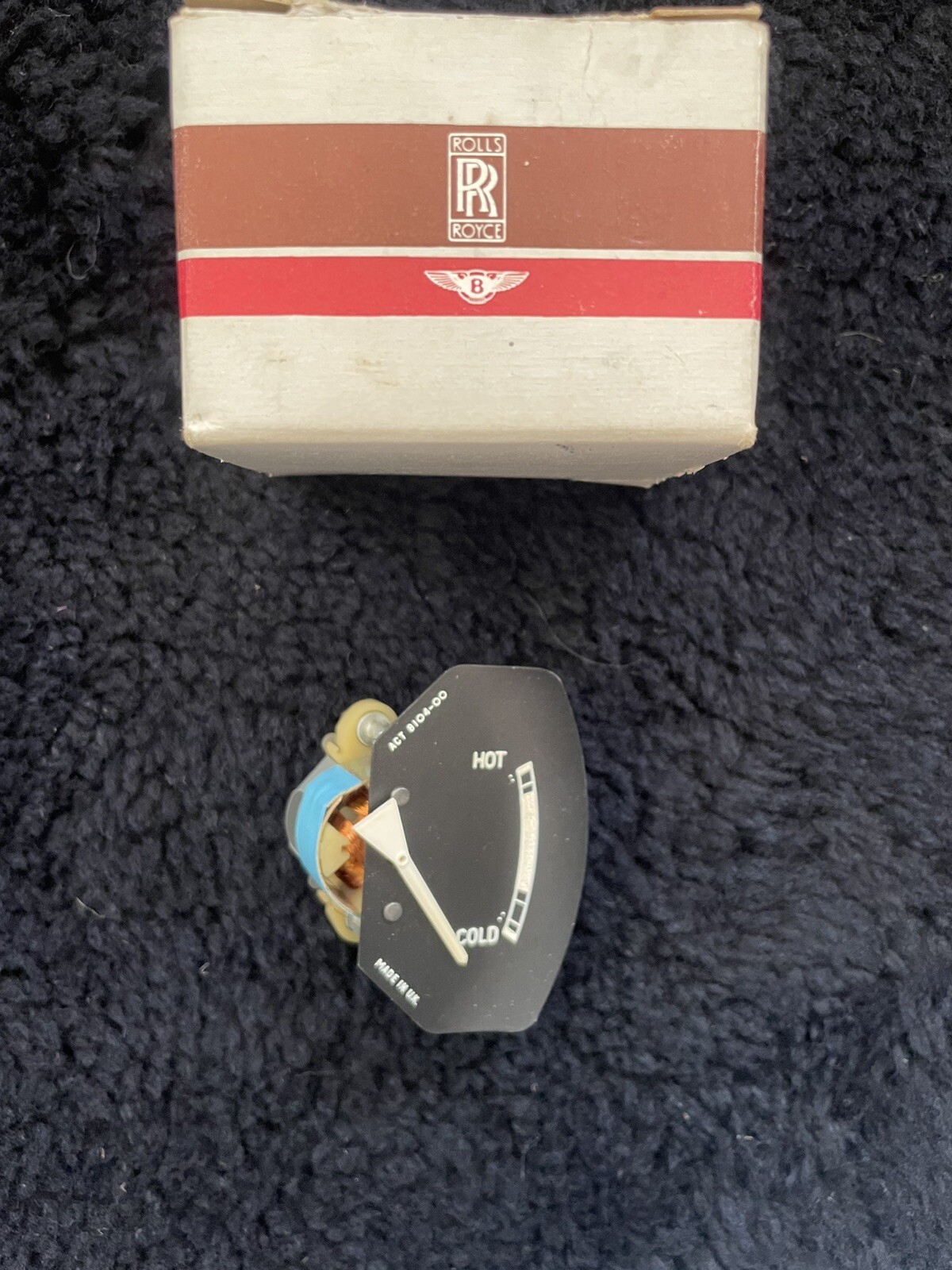 Rolls-Royce Bentley Temperature Gauge  1985-89 Four-In-One CD6193 NOS OEM NEW
