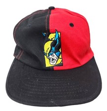 Vintage 90s Marvel Comics Wolverine Split Reversable Hat Featuring Sabertooth