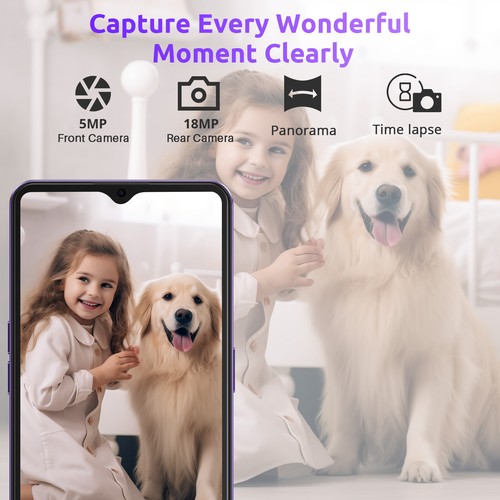 Cheap 2025 Factory Unlocked Smartphone Android Cell Phone 64GB Dual SIM 4G 6.5in - Picture 32 of 38