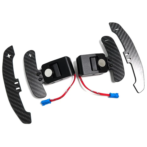 Car Carbon Fiber Magnetic Paddle Shifter For BMW F30 F31 F33 F15 F16 F80 F90 F10