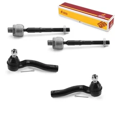 Inner & Outer Tie Rod End Kit for 07-10 Lincoln MKZ 06-09 Mercury Milan Fusion