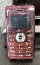 LG enV3 - 256 MB - Maroon Verizon Phone - Works - Read Description