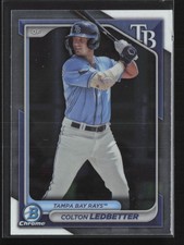 2024 Bowman #BCP-124 Colton Ledbetter Chrome Prospects Tampa Bay Rays