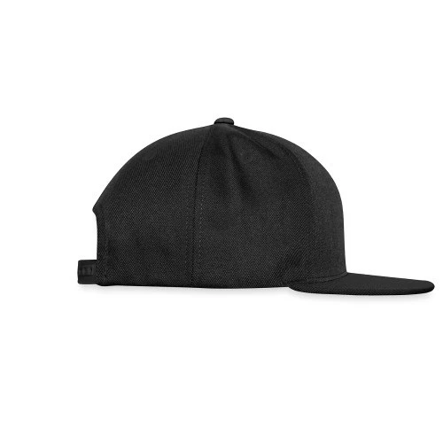 AC/DC Back In Black Album White Logo Snap-back Baseball Cap, One Size, black - Picture 4 of 4