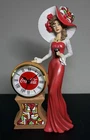 Coca-Cola Timeless Memories Clock Figurine W/COA Vintage New #0003!