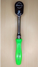 Snap-on FHD80 Green 3/8" Drive NON-USA Stamped Fixed Head Ratchet [Mint]