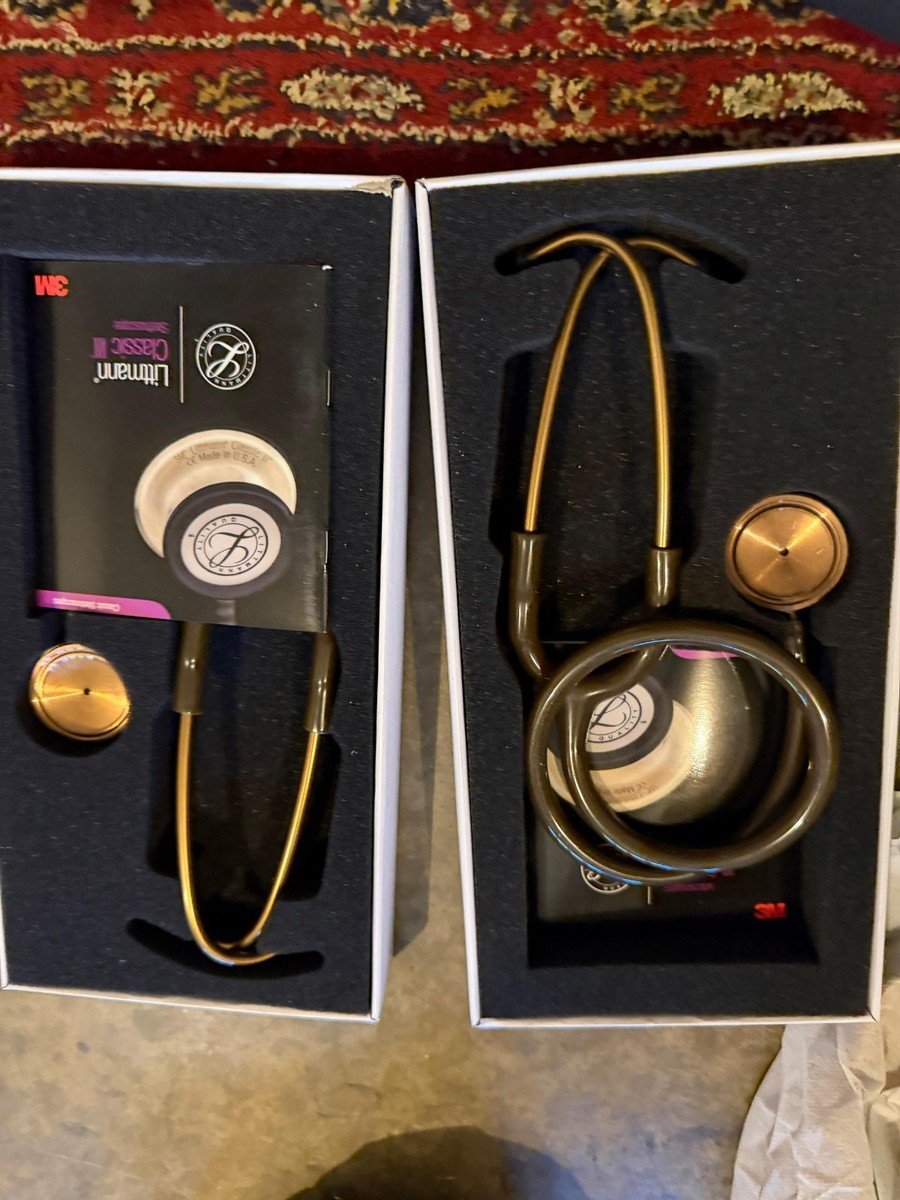 3M Littmann Classic III Monitoring Stethoscope, Chocolate Copper