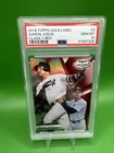 2018 Topps Gold Label #2 Aaron Judge Class 1 Red PSA 10 #/75