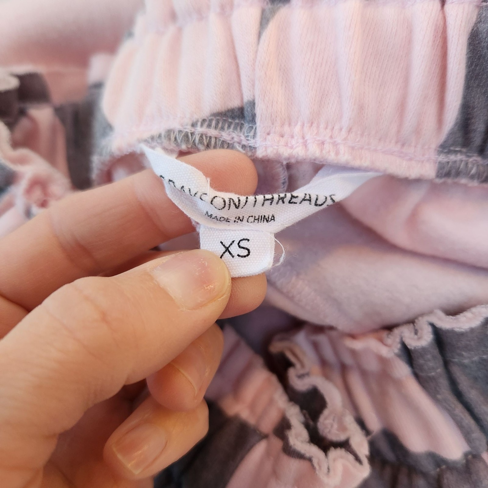 BUNDLE (2) Grayson Threads Checkered Sweatpants P… - image 5